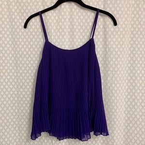Bebe Pleated Tank